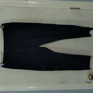 90⁰ Degree by Reflex leggings, black, L, mesh detail on lower leg, 7/8 length